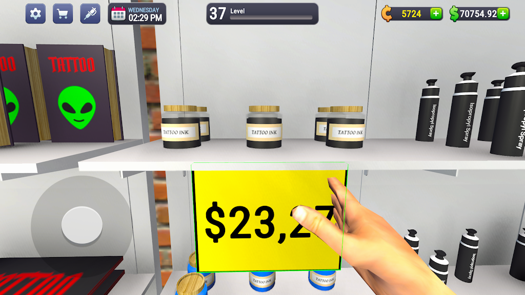 纹身工作室模拟器