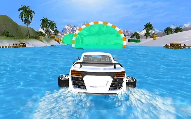 漂浮的汽车冒险-水冲浪特技种族 漂浮的汽车冒险-水冲浪特技种族