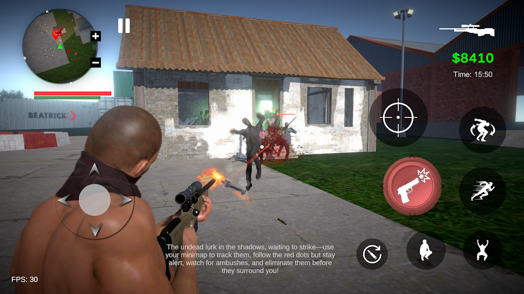 死亡地带：僵尸射击3D