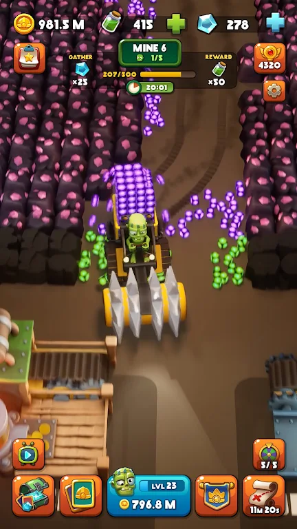 放置僵尸矿工:黄金大亨 放置僵尸矿工:黄金大亨