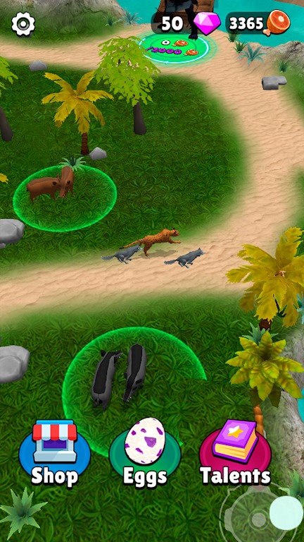 合并与狩猎：世界进化