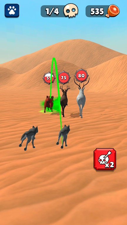 合并与狩猎：世界进化