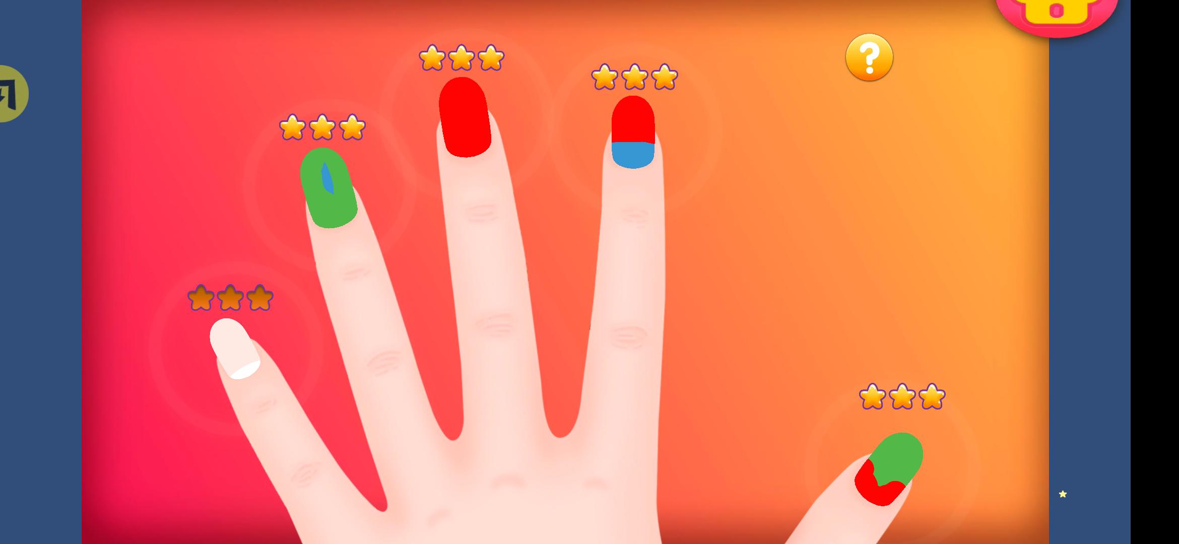 小黄人指甲设计