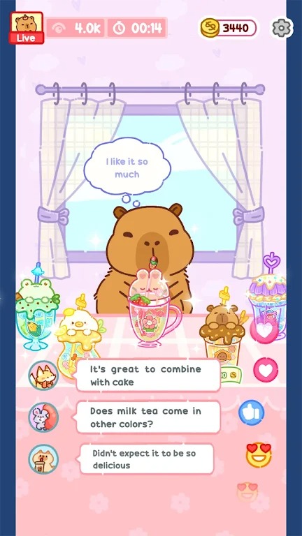 水豚ASMR:珍珠奶茶 水豚ASMR:珍珠奶茶