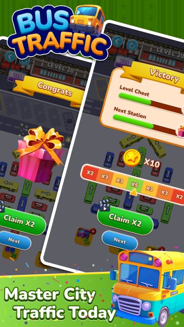 公共汽车交通谜题