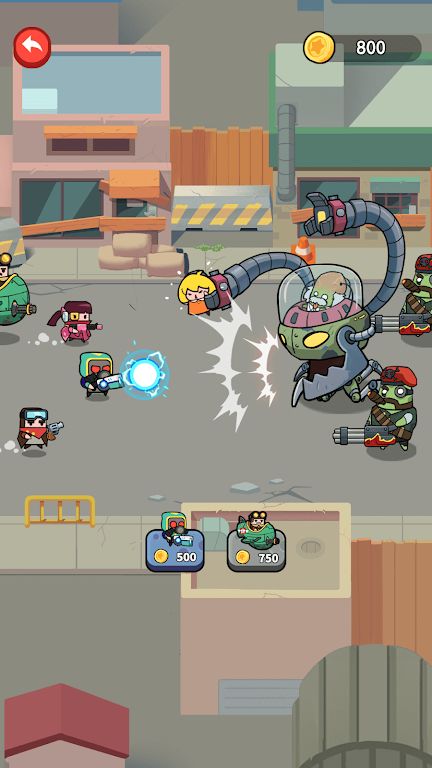 合并军队大战僵尸