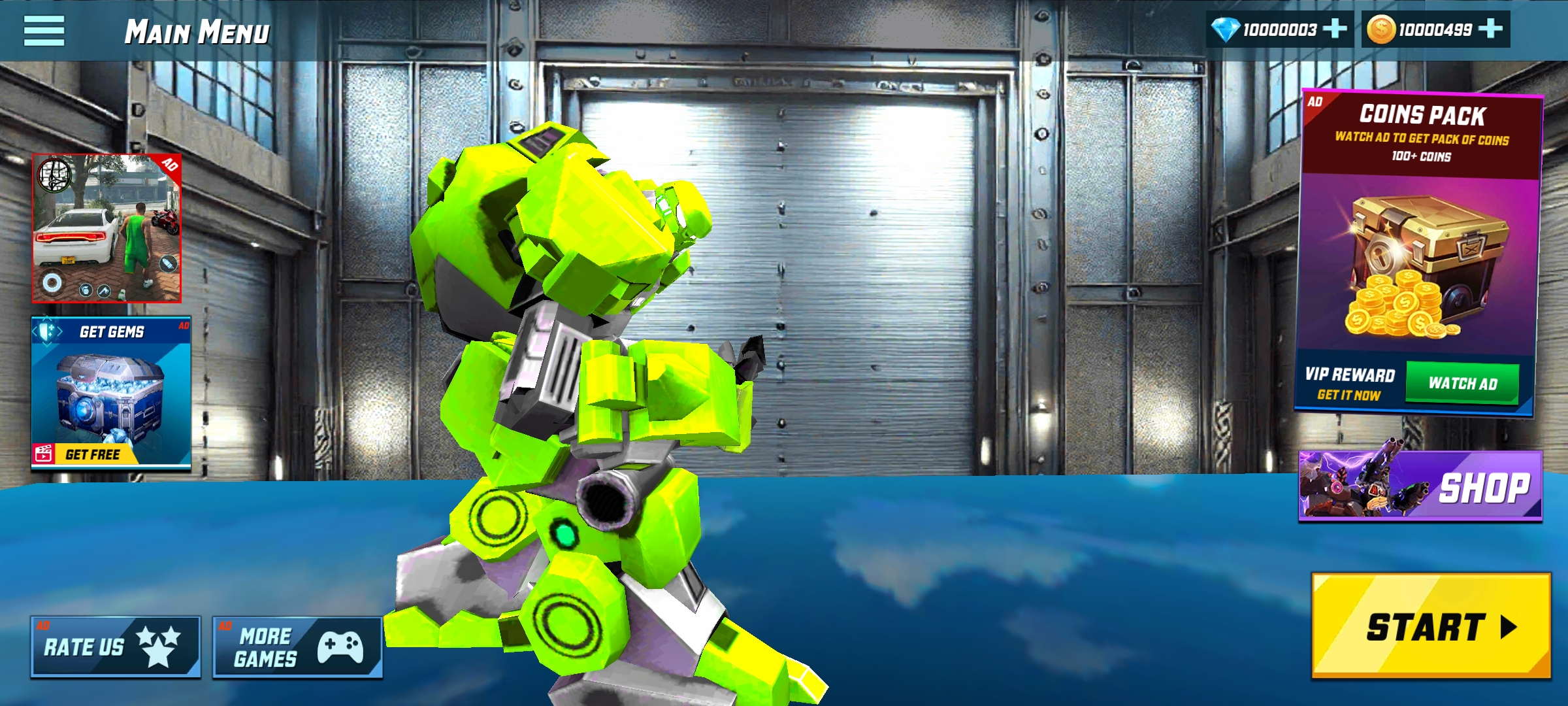 机器人对战游戏