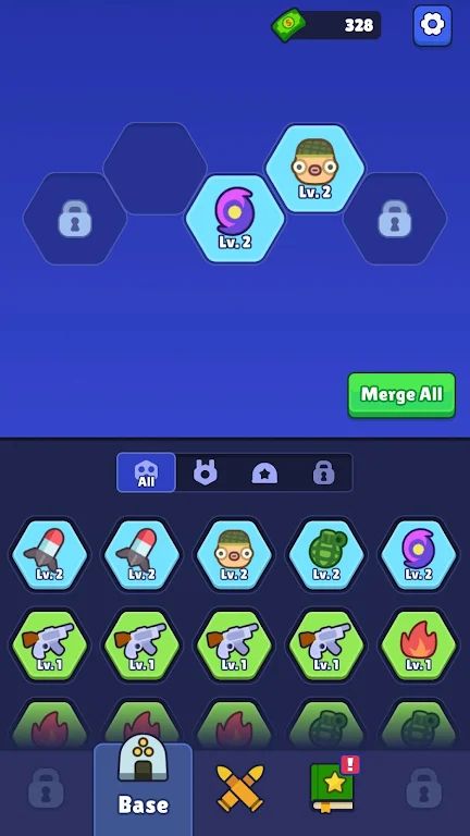 六角防御：僵尸 