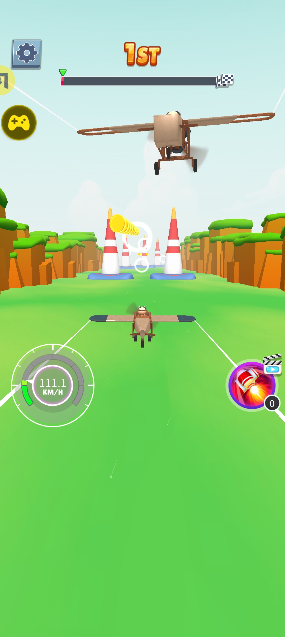 合并飞机:空中竞赛(辅助菜单) 合并飞机:空中竞赛(辅助菜单)