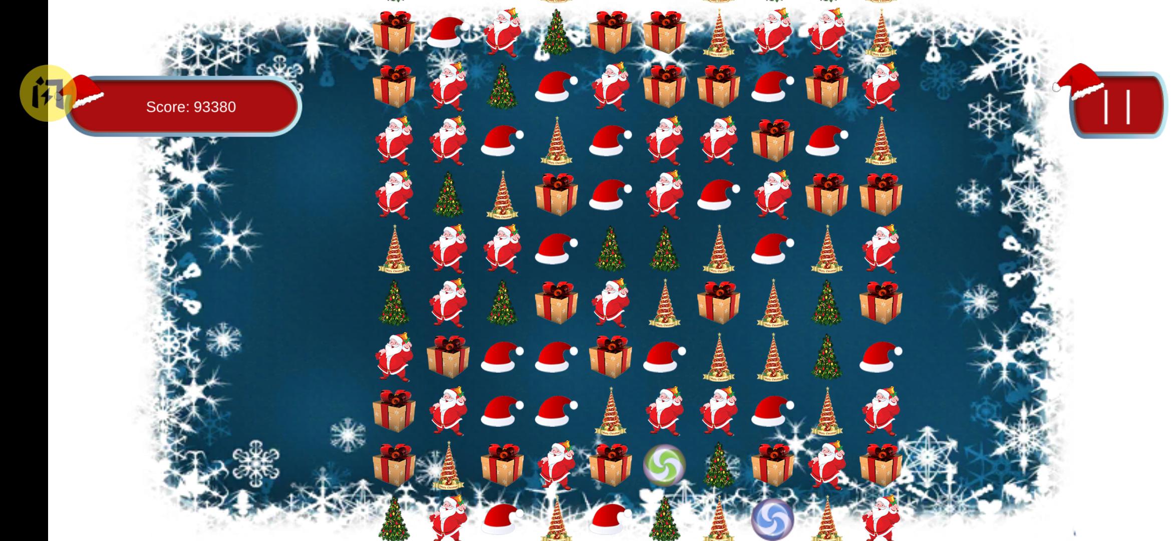 圣诞老人糖果比赛