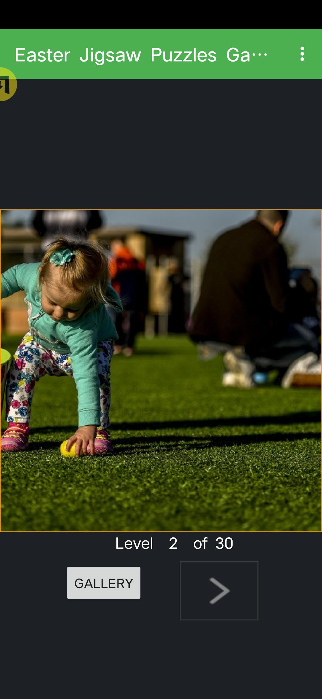 复活节拼图游戏