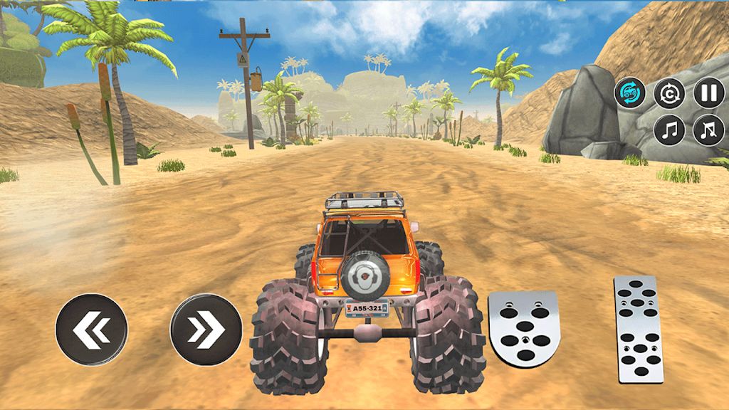 怪物卡车越野3D