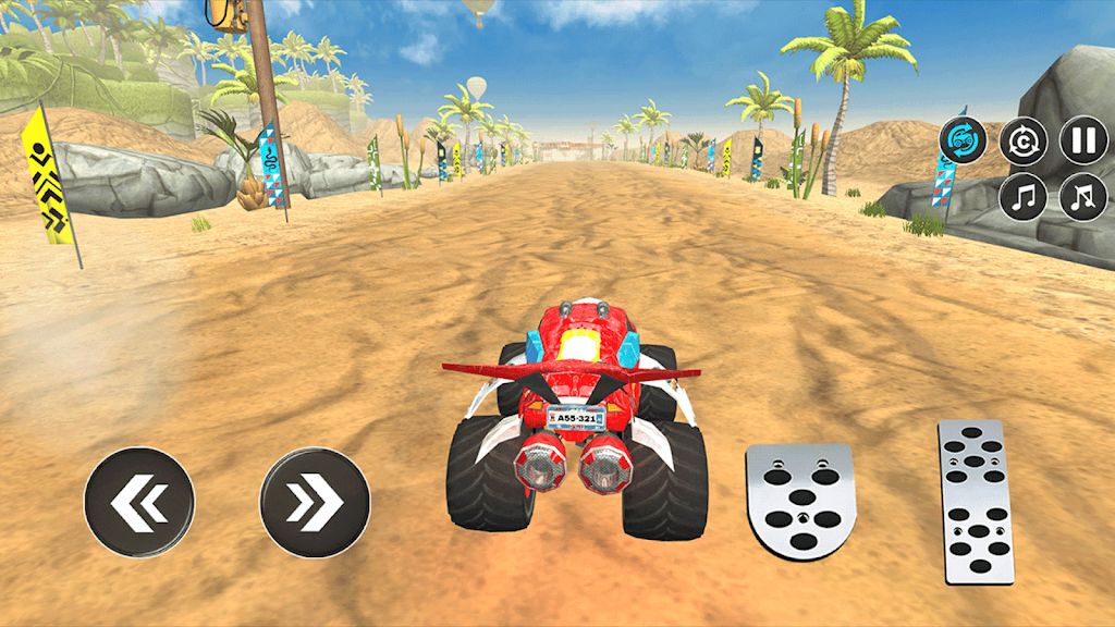 怪物卡车越野3D