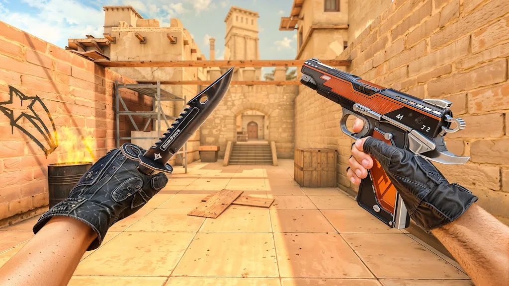 现代枪FPS射击游戏