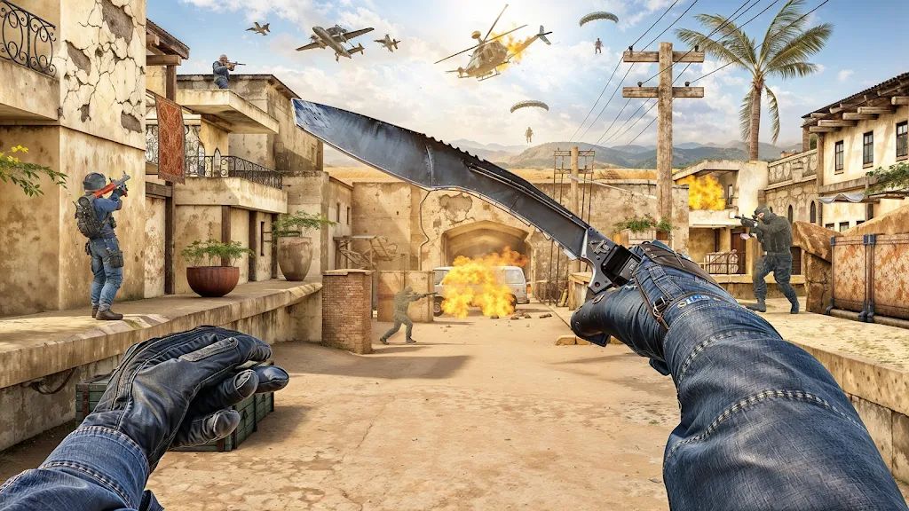 现代枪FPS射击游戏