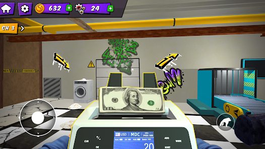 钞票清洁模拟器