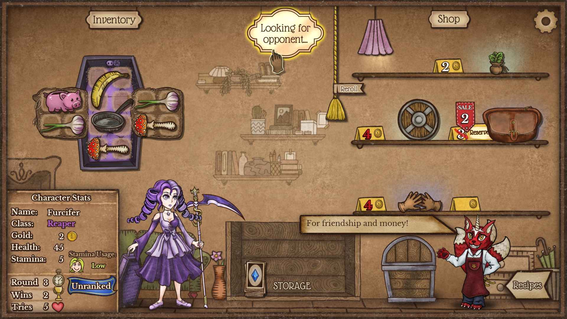 背包战争:福西法的宝藏