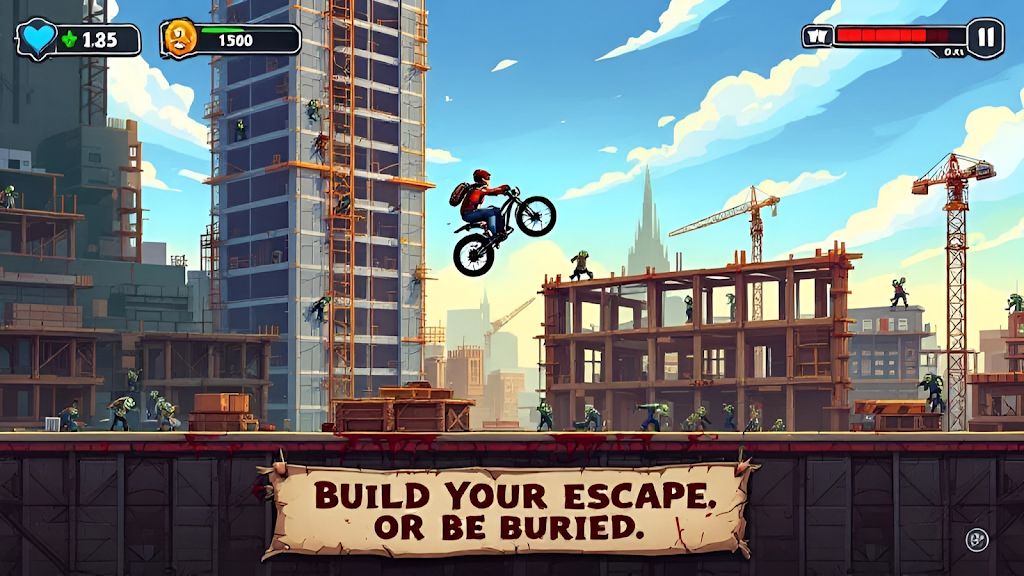 僵尸自行车逃生