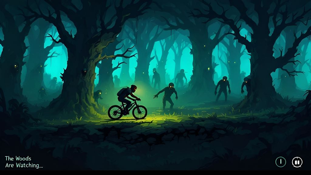 僵尸自行车逃生