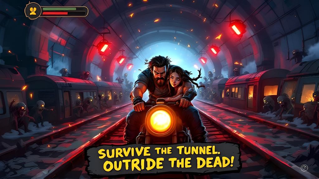 僵尸自行车逃生