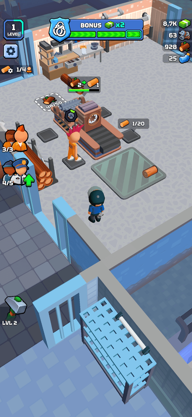 监狱长：囚犯与狱警