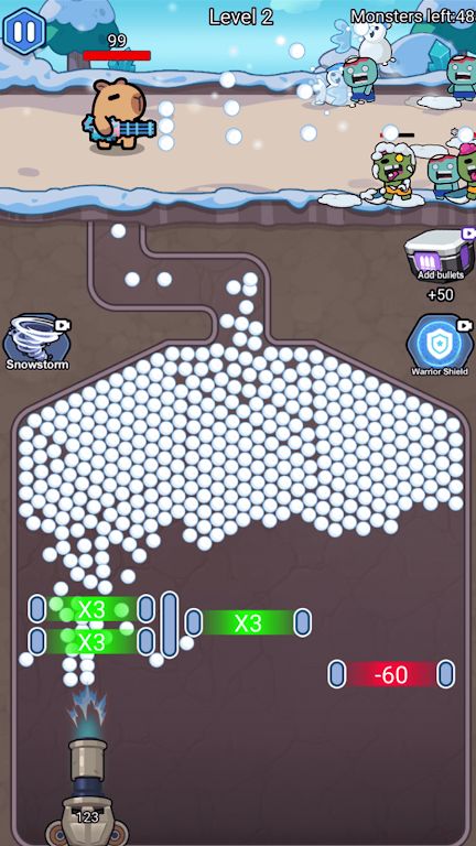 雪球子弹倍增器