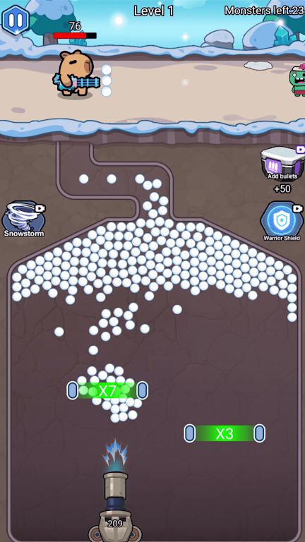 雪球子弹倍增器