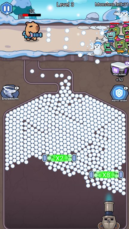 雪球子弹倍增器