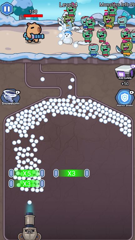 雪球子弹倍增器