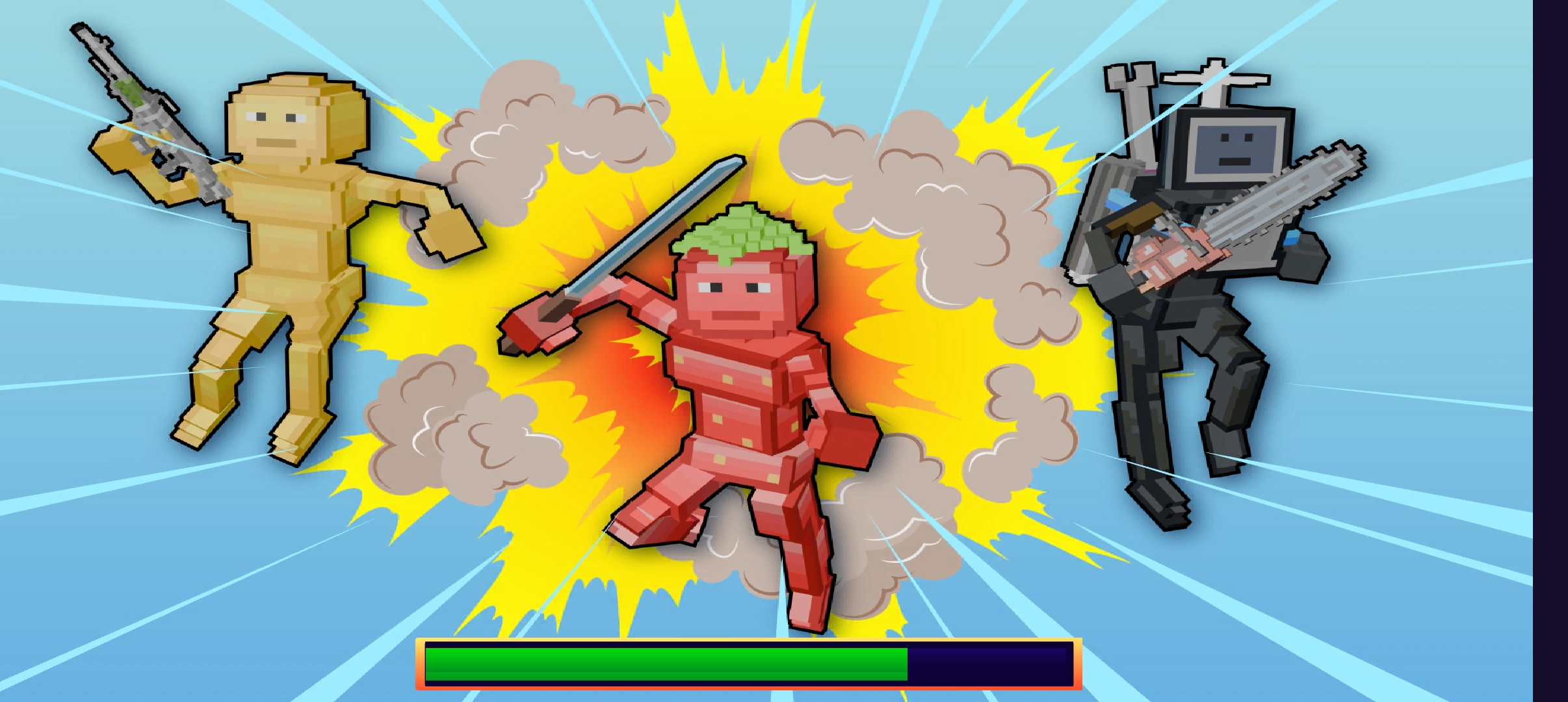 布娃娃3D沙盒战争