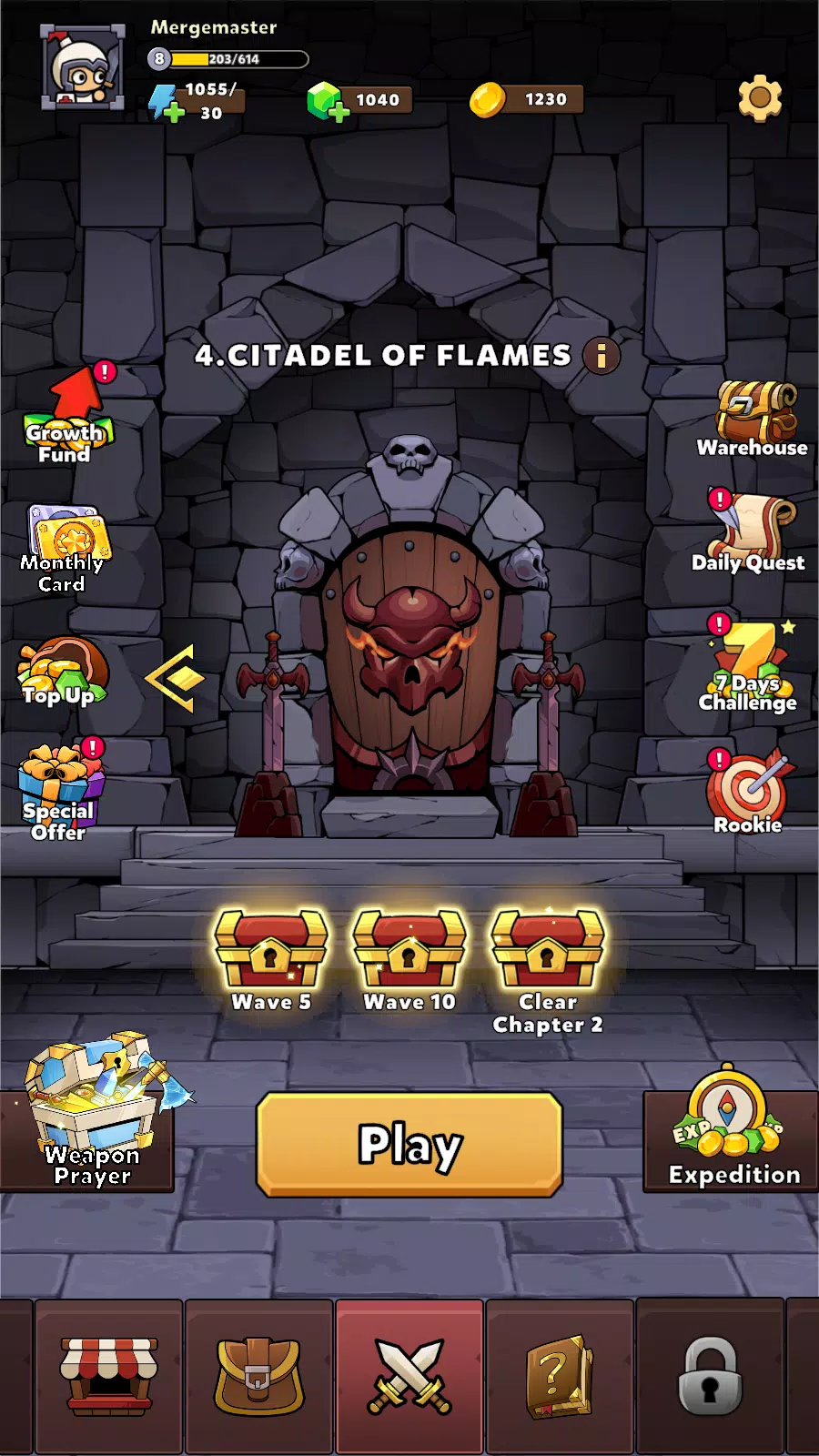 装备战士(辅助菜单)