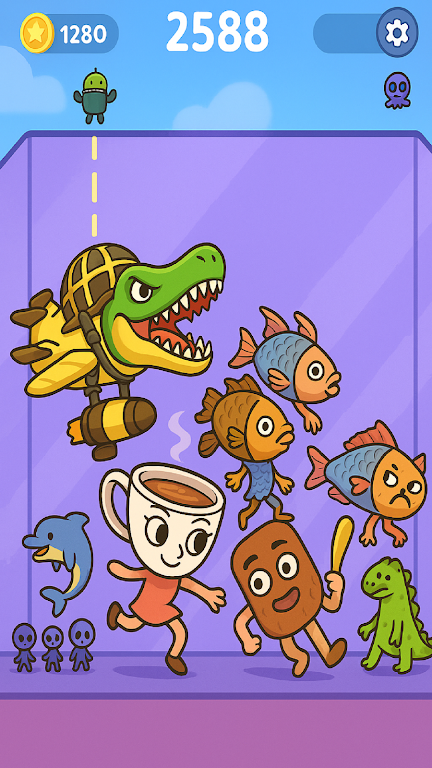 脑腐合并掉落谜题