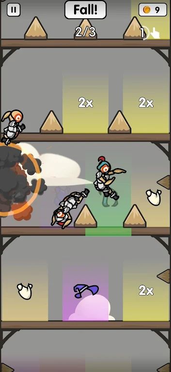 梯子下降 梯子下降