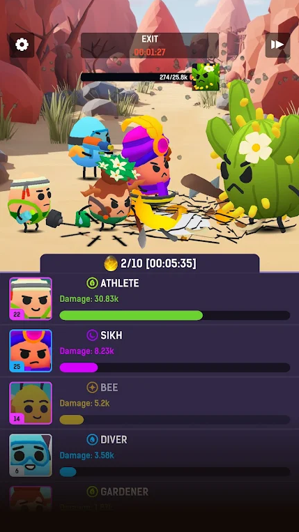 蛋族纷争：放置英雄传