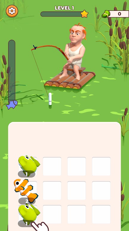 穷渔夫:鱼群合并点击