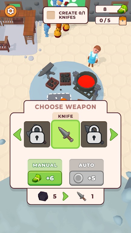 铁匠放置：铸剑师