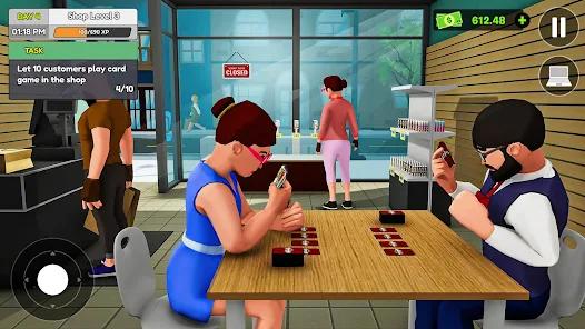 TCG多人卡牌商店模拟游戏