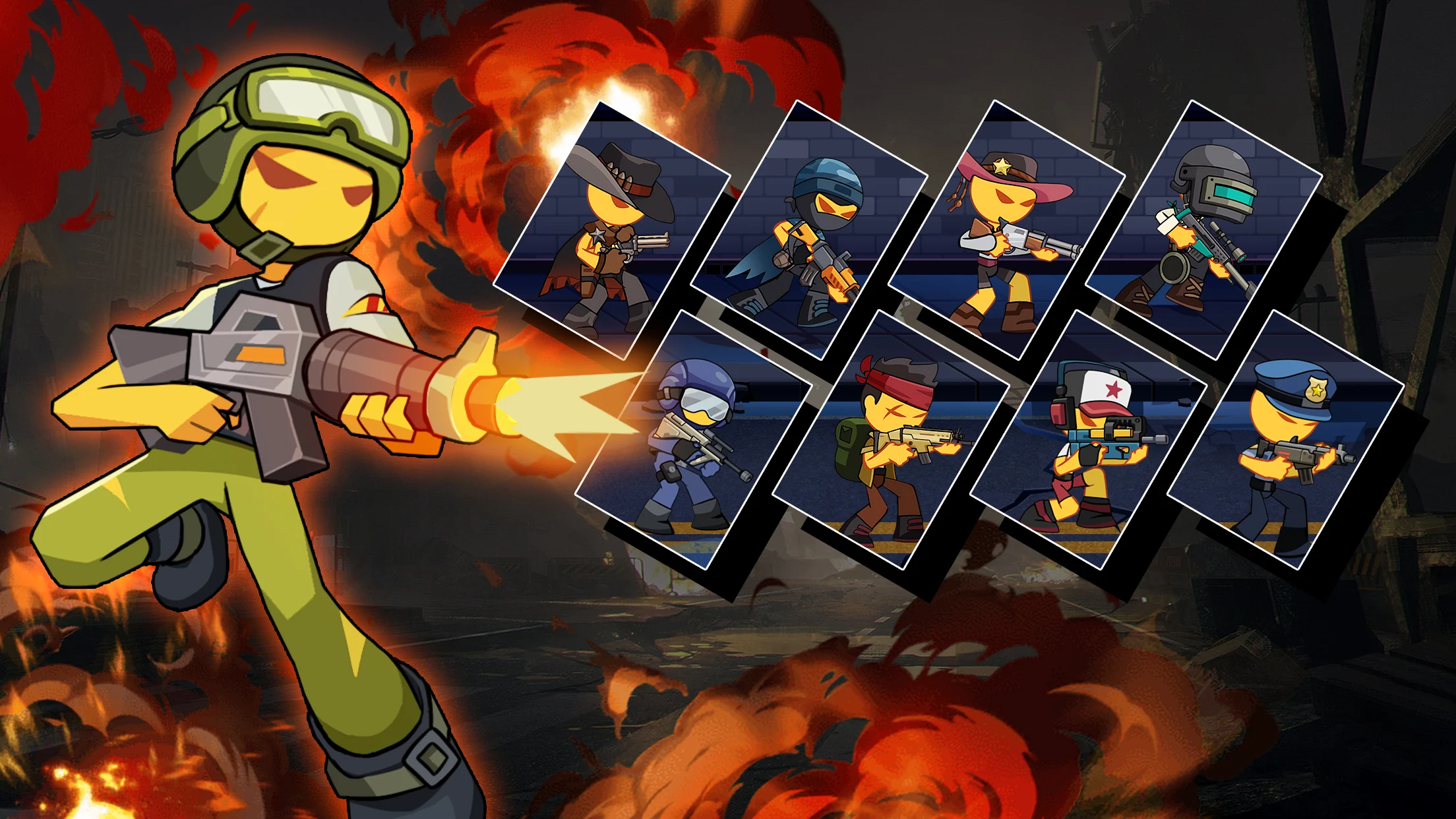 火柴人大战僵尸:黑暗战争 火柴人大战僵尸:黑暗战争