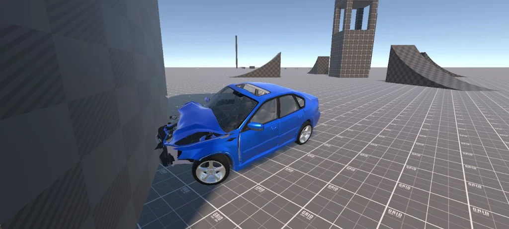 汽车碰撞实验室