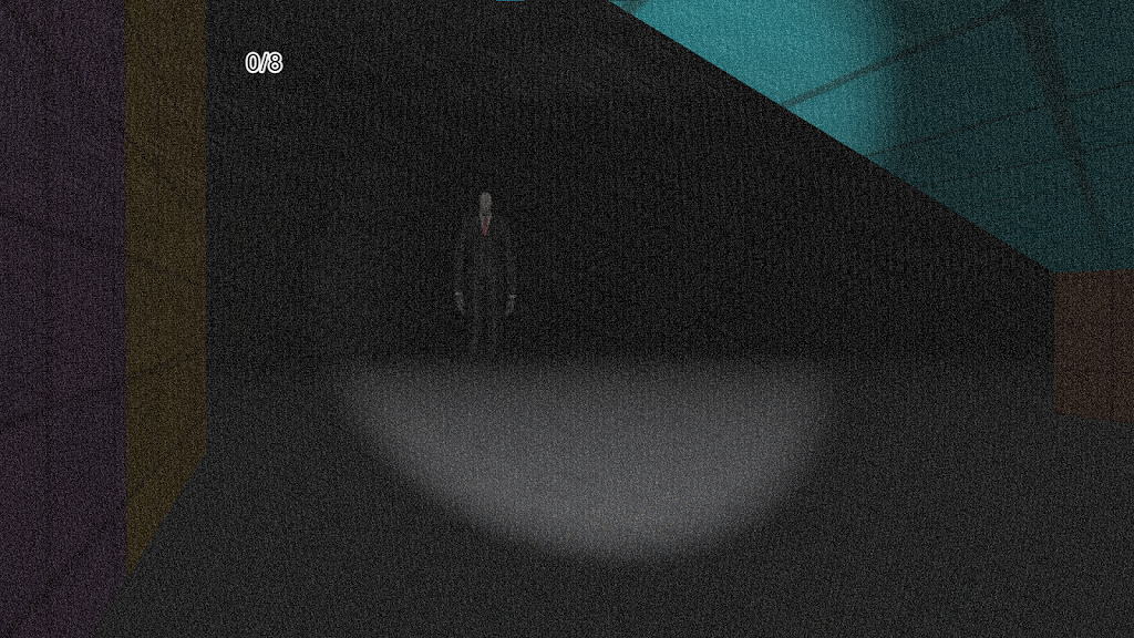 瘦长鬼影：走廊