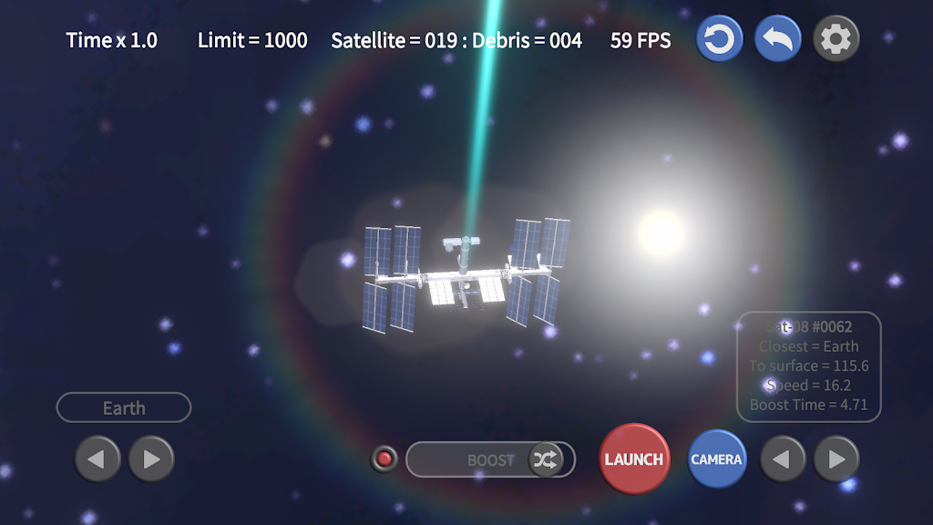 太空碎片点击器