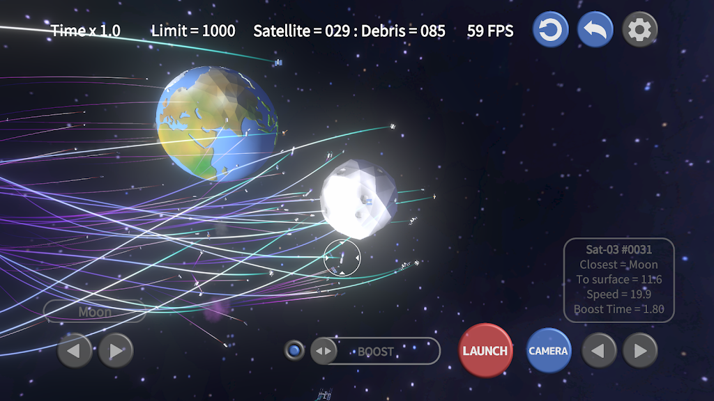 太空碎片点击器