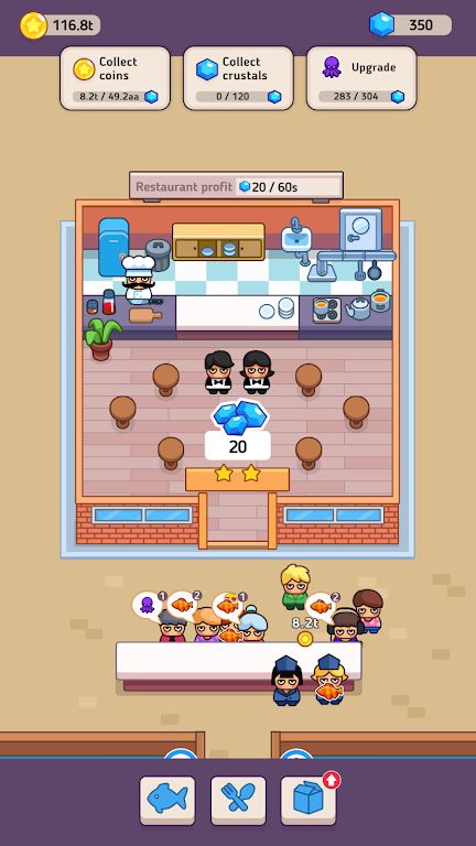 美食帝国:闲置厨师 美食帝国:闲置厨师