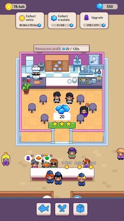 美食帝国:闲置厨师 美食帝国:闲置厨师