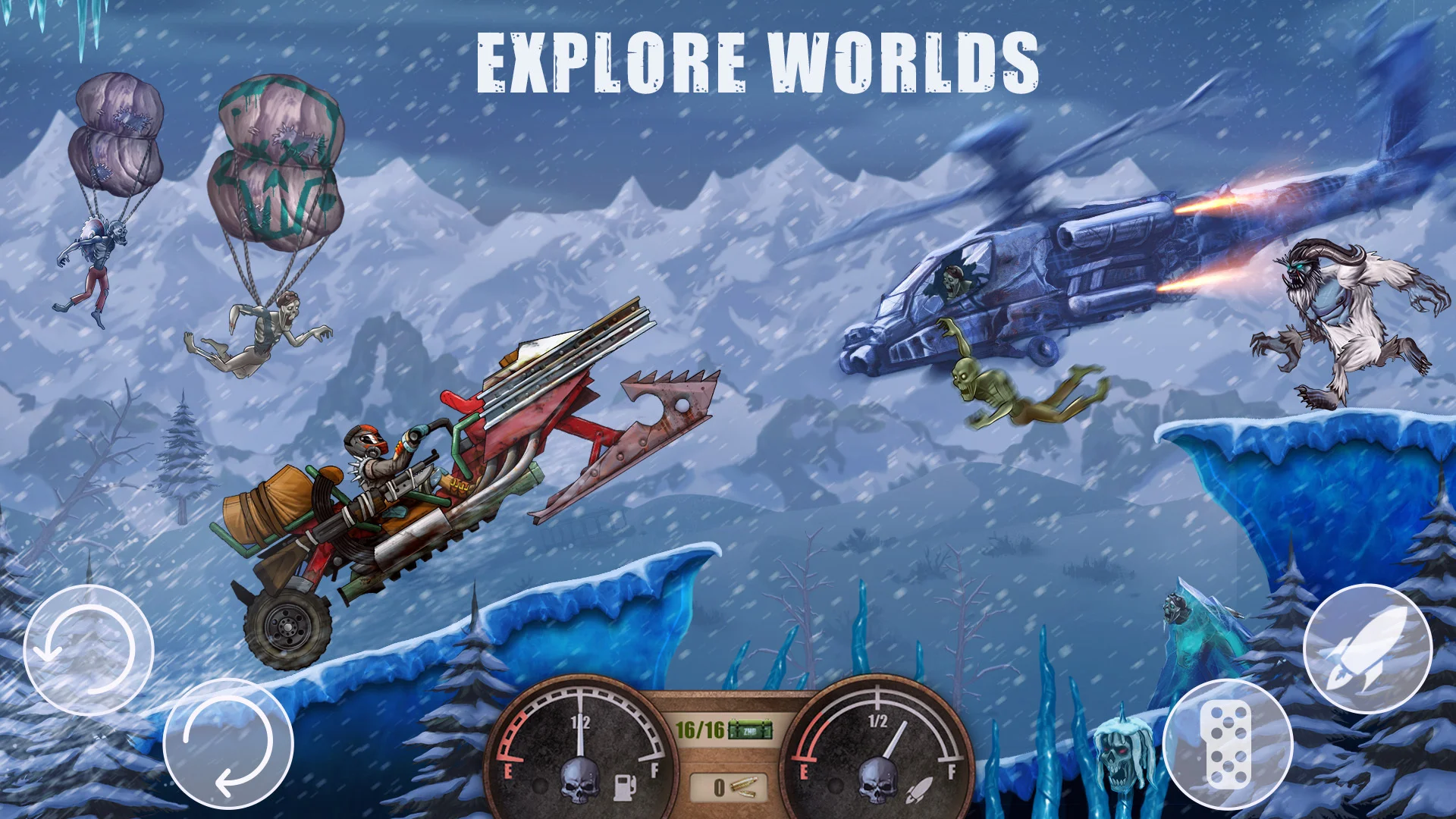 死亡山赛车:僵尸攀爬 死亡山赛车:僵尸攀爬