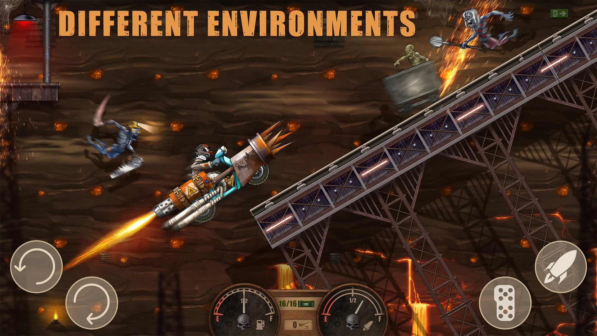 死亡山赛车:僵尸攀爬 死亡山赛车:僵尸攀爬