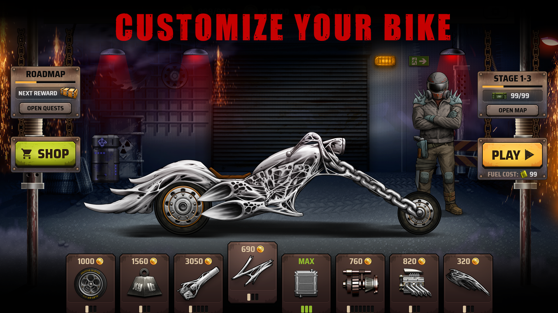 死亡山赛车:僵尸攀爬 死亡山赛车:僵尸攀爬