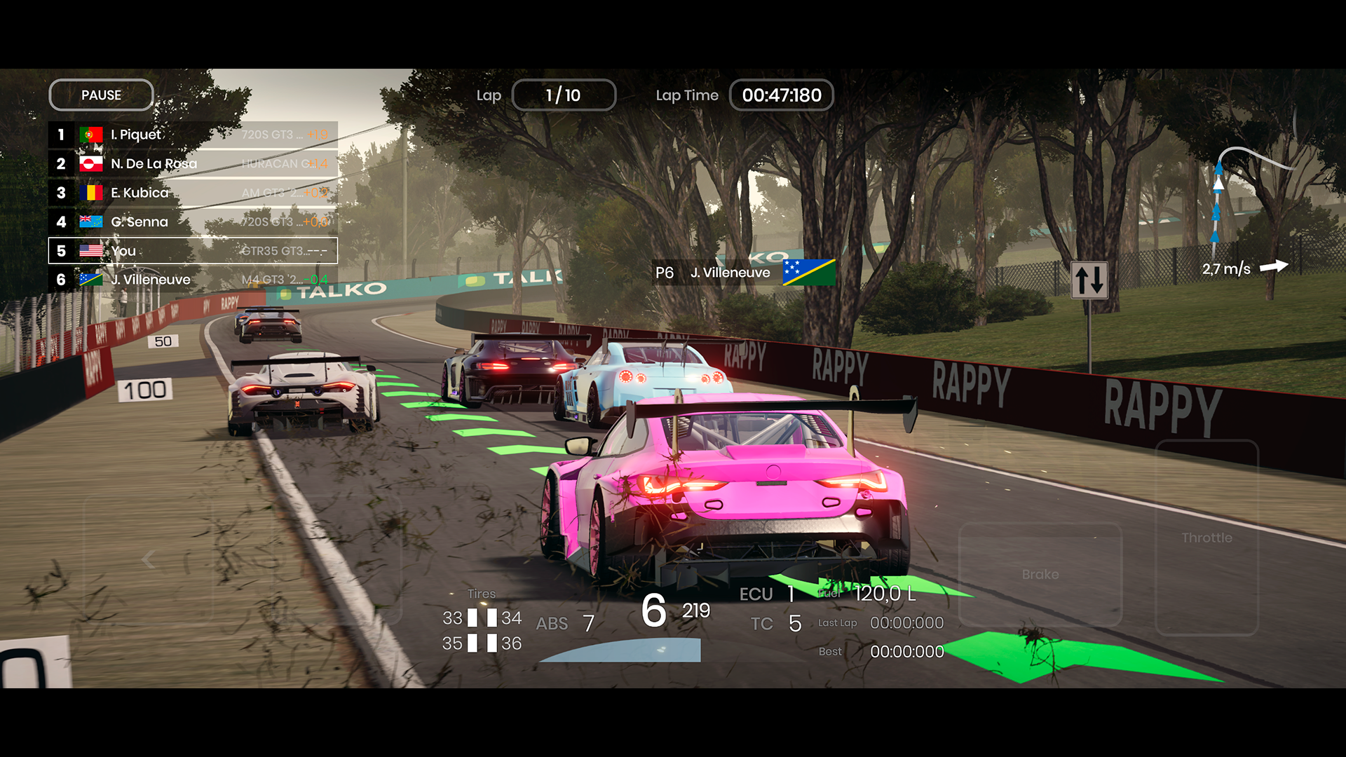 极速赛道汉化版(辅助菜单)