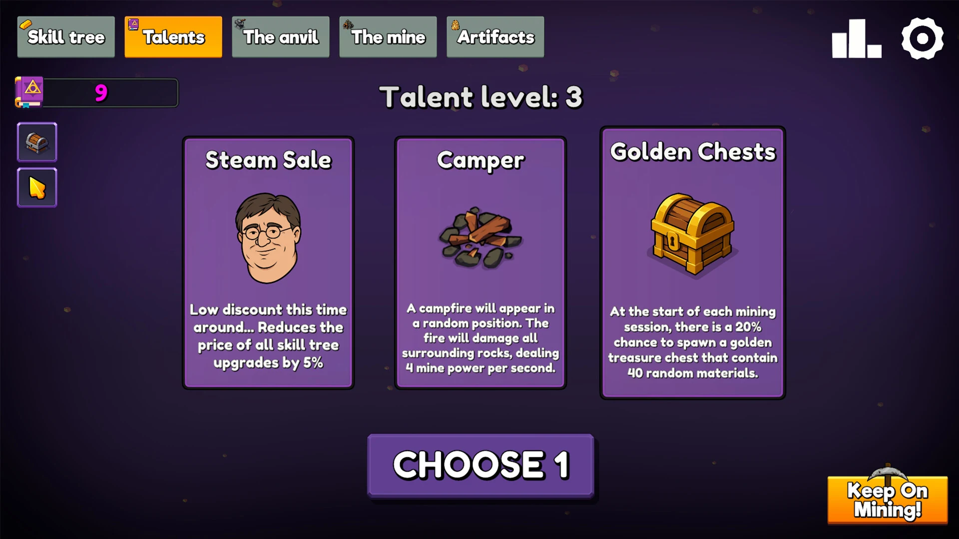 持续挖掘(steam移植)