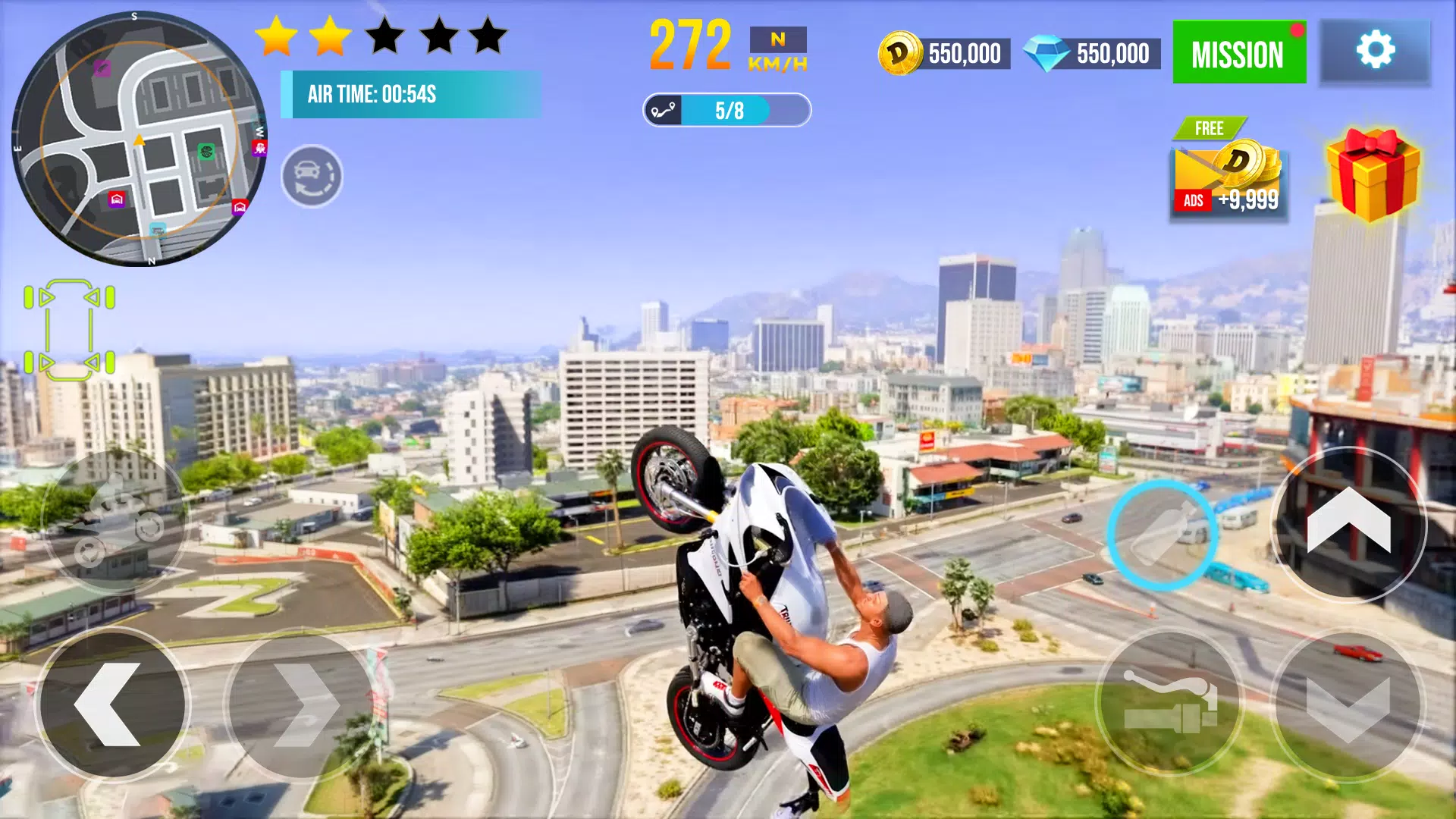 摩托竞速：驾驶模拟器